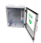 На открытом воздухе хэатед шкаф АЭД ИП45 водоустойчивый с аварийной системой 9В 120дб