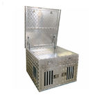 Изготовленные на заказ алюминиевые коробки собаки для комплектуют вверх тележку, алюминиевые коробки охотничьей собаки